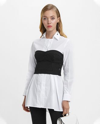 Выкройка: блузка + корсет № 453 арт. ВКК-2554-1-ВП0306 Выкройка: блузка + корсет № 453 арт. ВКК-2554-1-ВП0306