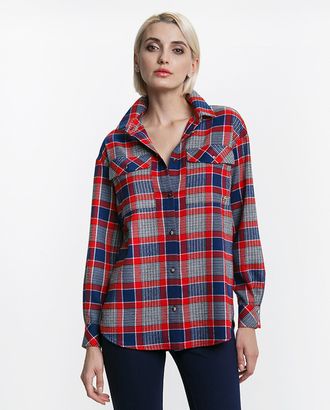Выкройка: блузка-рубашка №266 арт. ВКК-2615-1-ВП0371 Выкройка: блузка-рубашка №266 арт. ВКК-2615-1-ВП0371