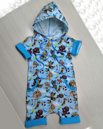 Купить Выкройки детской одежды для мальчиков Выкройка: песочник арт. ВКК-2407-1-ВП0180 оптом в Усть-Каменогорске