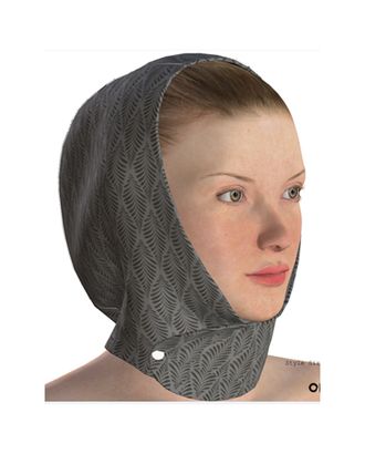 Выкройка: шапка-капюшон женская ESP-2 арт. ВКК-2695-1-ВП0456 Выкройка: шапка-капюшон женская ESP-2 арт. ВКК-2695-1-ВП0456