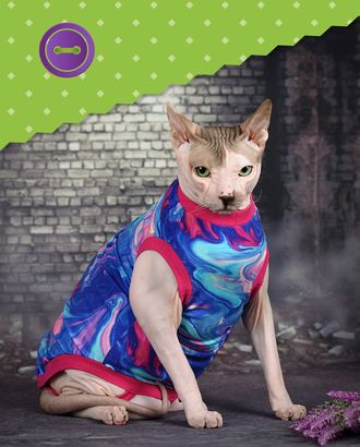 Купить Выкройка: футболка для кошки арт. ВКК-3004-1-ВП0679 оптом в Иваново