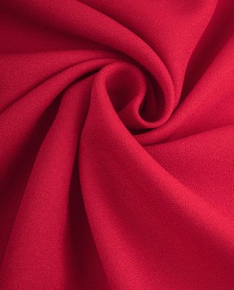 Купить Ткань Для мусульманской одежды хиджаб красного цвета из полиэстера Креп стрейч  "Булгари" арт. КРО-107-10-8650.005 оптом в Гомеле