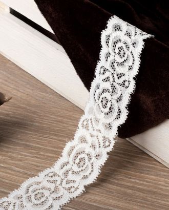 Кружево стрейч ш.3,5 см арт. КС-401-1-37524 Кружево стрейч ш.3,5 см арт. КС-401-1-37524