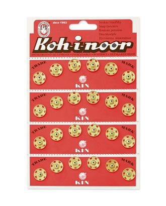 Кнопки KOH-I-NOOR №5 (д.13мм) арт. КНП-18-1-18409 Кнопки KOH-I-NOOR №5 (д.13мм) арт. КНП-18-1-18409