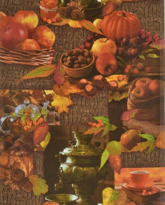 Купить Осень (Полотно вафельное 50 см) арт. ПВ50-244-1-0989.122 оптом в Новочеркасске