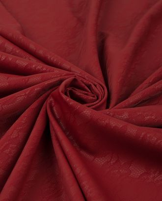 Купить Ткань для поделок цвет красный Кожа стрейч "Гипюр" арт. ИКЖ-11-10-10835.004 оптом в Гомеле