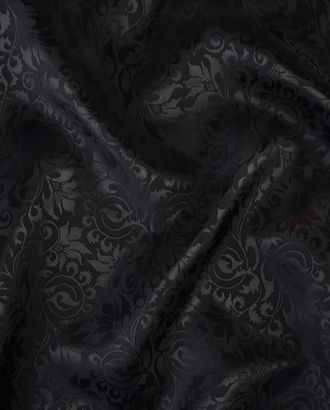 Купить Черные подкладочные ткани Поливискоза жаккард D-2 арт. ПД-14-4-3861.041 оптом в Гомеле