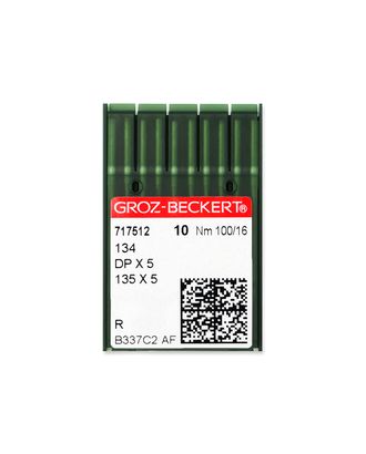 Иглы Groz-Beckert №100/16 арт. ИМП-26-1-18237 Иглы Groz-Beckert №100/16 арт. ИМП-26-1-18237