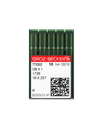 Иглы Groz-Beckert №100/16 арт. ИМП-30-1-18247 Иглы Groz-Beckert №100/16 арт. ИМП-30-1-18247