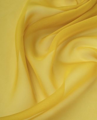 Купить Ткани плательные однотонные желтого цвета из Китая Шифон "Газ" арт. ШИ-2-13-21050.021 оптом в Гомеле