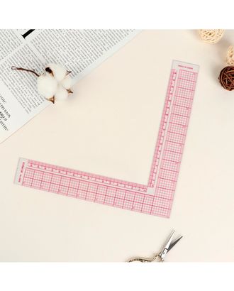 Линейка для кроя и шитья 21,5×21,5 см арт. ЛЕ-59-1-38130 Линейка для кроя и шитья 21,5×21,5 см арт. ЛЕ-59-1-38130