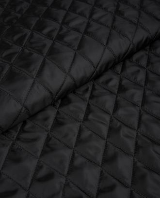 Купить Черные подкладочные ткани Подклад стеганый на синтепоне арт. ПДС-1-1-20567.001 оптом в Гомеле