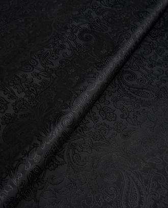 Купить Черные подкладочные ткани Поливискоза жаккард D-5 арт. ПД-11-13-3861.097 оптом в Гомеле