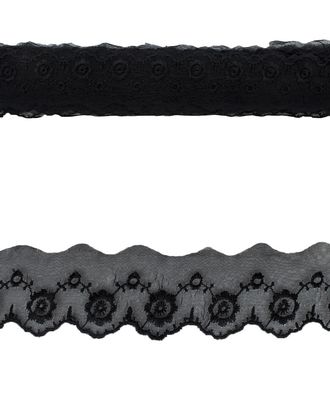 Кружево капрон 0574-1019 ш.3,6см (черный) арт. АРС-839-1-АРС0001024994 Кружево капрон 0574-1019 ш.3,6см (черный) арт. АРС-839-1-АРС0001024994