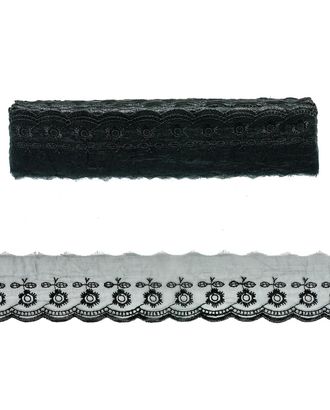 Кружево капрон 0574-2013 ш.5,3см (черный) арт. АРС-843-1-АРС0001024998 Кружево капрон 0574-2013 ш.5,3см (черный) арт. АРС-843-1-АРС0001024998