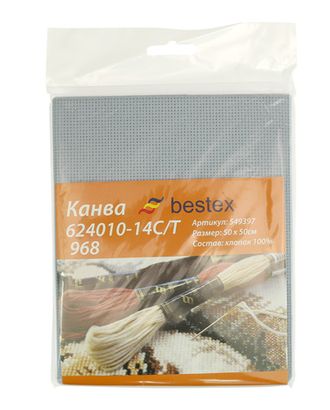 Канва 624010-14C/T, 50*50см 968 Bestex арт. АРС-2239-1-АРС0001049081 Канва 624010-14C/T, 50*50см 968 Bestex арт. АРС-2239-1-АРС0001049081