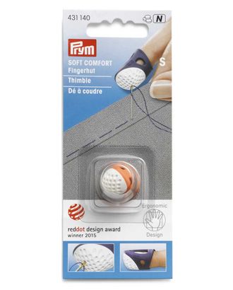 431140 Напёрсток 'Ergonomics', размер S, пластик, Prym арт. АРС-3447-1-АРС0001072457 431140 Напёрсток 'Ergonomics', размер S, пластик, Prym арт. АРС-3447-1-АРС0001072457