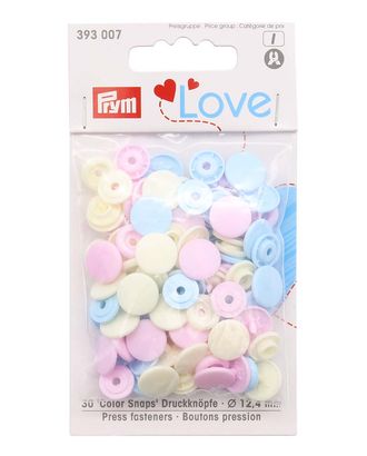 393007 Kнопки Color Snaps PrymLove, розовый/голубой/жемчужный цв., 12мм, 30шт Prym арт. АРС-31569-1-АРС0001079535 393007 Kнопки Color Snaps PrymLove, розовый/голубой/жемчужный цв., 12мм, 30шт Prym арт. АРС-31569-1-АРС0001079535