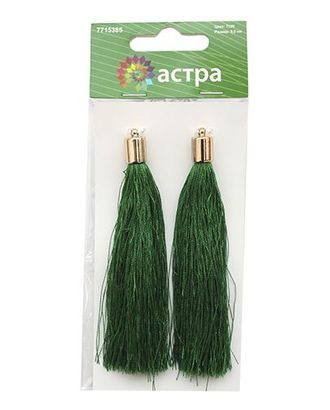 Декоративные кисти 9,5 см, 2 шт. Астра (7129) арт. АРС-4630-1-АРС0001091975 Декоративные кисти 9,5 см, 2 шт. Астра (7129) арт. АРС-4630-1-АРС0001091975