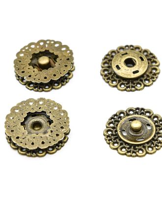 ГЖ2722 Кнопка пришивная, бронза, 23 мм, упак./3 шт., Hobby&Pro арт. АРС-4970-1-АРС0001096758 ГЖ2722 Кнопка пришивная, бронза, 23 мм, упак./3 шт., Hobby&Pro арт. АРС-4970-1-АРС0001096758