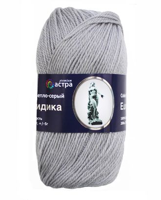 Пряжа Astra Premium 'Эвридика' 100гр. 200м (100% шерсть) (03 светло-серый) арт. АРС-4988-1-АРС0001096931 Пряжа Astra Premium 'Эвридика' 100гр. 200м (100% шерсть) (03 светло-серый) арт. АРС-4988-1-АРС0001096931