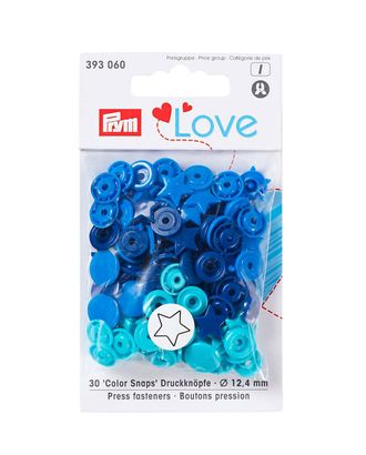 393060 Kнопки 'Звезда' Color Snaps Prym Love, синий/бирюза/чернильный, 12мм, 30шт Prym арт. АРС-5221-1-АРС0001102600 393060 Kнопки 'Звезда' Color Snaps Prym Love, синий/бирюза/чернильный, 12мм, 30шт Prym арт. АРС-5221-1-АРС0001102600