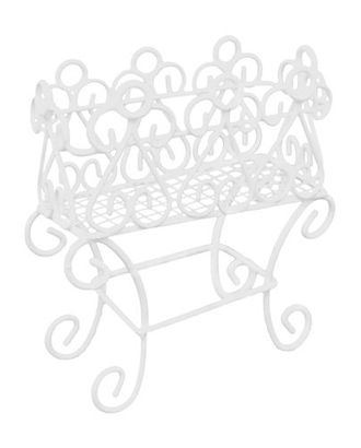 KB2224 Металлическая подставка для цветов, белая 8*3,5*9см Астра арт. АРС-5462-1-АРС0001105843 KB2224 Металлическая подставка для цветов, белая 8*3,5*9см Астра арт. АРС-5462-1-АРС0001105843