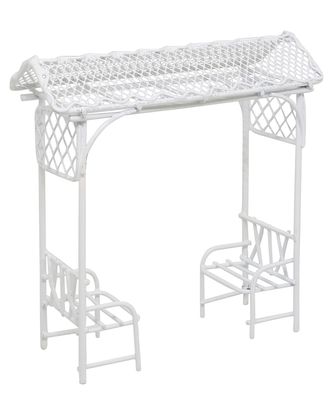 KB2798 Металлическая мини беседка, белая 10*4*10,5см Астра арт. АРС-5484-1-АРС0001105894 KB2798 Металлическая мини беседка, белая 10*4*10,5см Астра арт. АРС-5484-1-АРС0001105894