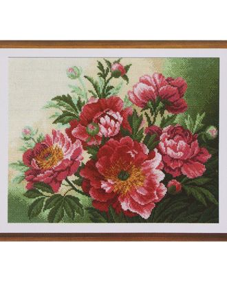 900 Набор для вышивания Hobby&Pro 'Пионы', 35*27 см арт. АРС-23604-1-АРС0001106318 900 Набор для вышивания Hobby&Pro 'Пионы', 35*27 см арт. АРС-23604-1-АРС0001106318