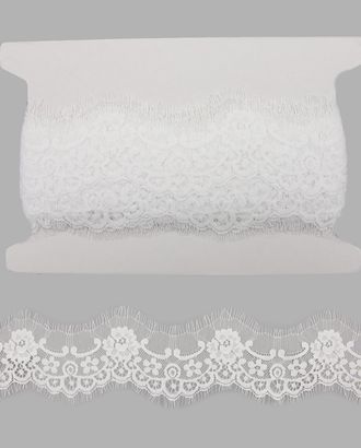 SJ059 Кружево 'Шантильи' на сетке 8,0см*15м (белый) арт. АРС-5581-1-АРС0001107506 SJ059 Кружево 'Шантильи' на сетке 8,0см*15м (белый) арт. АРС-5581-1-АРС0001107506
