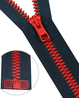 Молния BICOLOR 'трактор' разъем. (1 зам.,Т6) - 60см (2076) Arta-F (044 т.синий/008 красный) арт. АРС-23665-1-АРС0001123566 Молния BICOLOR 'трактор' разъем. (1 зам.,Т6) - 60см (2076) Arta-F (044 т.синий/008 красный) арт. АРС-23665-1-АРС0001123566