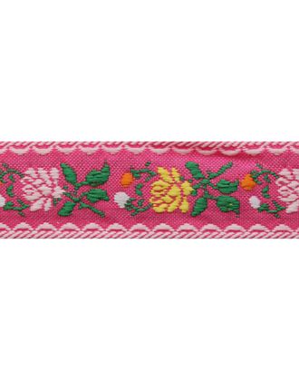 TG5026-24 Тесьма жаккард ш.2см (ярк.розовый) арт. АРС-6926-1-АРС0001128515 TG5026-24 Тесьма жаккард ш.2см (ярк.розовый) арт. АРС-6926-1-АРС0001128515