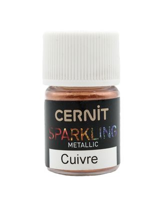 CE6100003 Мика-порошок (слюда) Metallic /металлик 'SPARKLING POWDER' 3 гр. Cernit (057 cuivre/медь) арт. АРС-30419-1-АРС0001129401 CE6100003 Мика-порошок (слюда) Metallic /металлик 'SPARKLING POWDER' 3 гр. Cernit (057 cuivre/медь) арт. АРС-30419-1-АРС0001129401