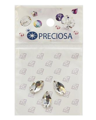 438-67-301 Стразы пришивные Груша, 2 отверстия Crystal 12*7мм. 3 шт. Preciosa арт. АРС-23875-1-АРС0001132856 438-67-301 Стразы пришивные Груша, 2 отверстия Crystal 12*7мм. 3 шт. Preciosa арт. АРС-23875-1-АРС0001132856