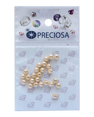 131-10-011 Хрустальный жемчуг Cream 4мм. 25 шт. Preciosa арт. АРС-23876-1-АРС0001132859 131-10-011 Хрустальный жемчуг Cream 4мм. 25 шт. Preciosa арт. АРС-23876-1-АРС0001132859