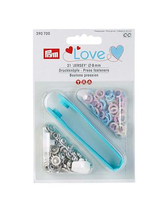390700 Кнопки Джерси Prym Love роз/син/пер цв, 8мм, 21шт/упак, Prym арт. АРС-7369-1-АРС0001133499 390700 Кнопки Джерси Prym Love роз/син/пер цв, 8мм, 21шт/упак, Prym арт. АРС-7369-1-АРС0001133499