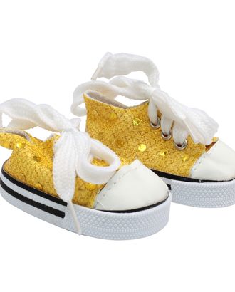 MISU-27 Кеды для кукол, 7см, цв. желтый арт. АРС-8976-1-АРС0001159183 MISU-27 Кеды для кукол, 7см, цв. желтый арт. АРС-8976-1-АРС0001159183