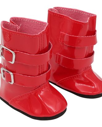 MISU-7281 Сапожки для кукол с пряжками, 7см, цв. красный арт. АРС-8980-1-АРС0001159188 MISU-7281 Сапожки для кукол с пряжками, 7см, цв. красный арт. АРС-8980-1-АРС0001159188