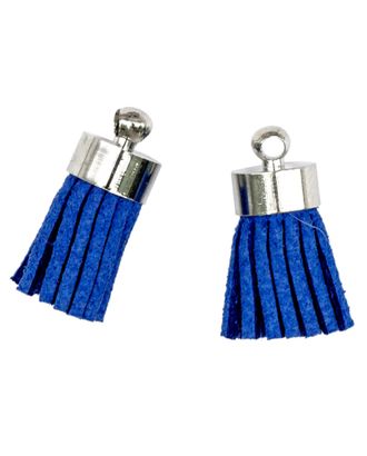 Кисти для бижутерии и/замша, 1,5 см, 2 шт, Астра (синий) арт. АРС-9140-1-АРС0001162605 Кисти для бижутерии и/замша, 1,5 см, 2 шт, Астра (синий) арт. АРС-9140-1-АРС0001162605
