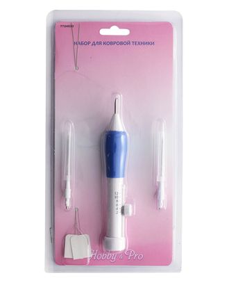 PN-001 Набор для ковровой техники (иглы 1,3/1,6/2,2мм + 2 нитевдевателя) Hobby&Pro арт. АРС-25506-1-АРС0001168716 PN-001 Набор для ковровой техники (иглы 1,3/1,6/2,2мм + 2 нитевдевателя) Hobby&Pro арт. АРС-25506-1-АРС0001168716