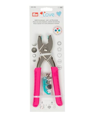 390902 Щипцы Vario Prym Love с насадками для пробивания отверстий, розовый, яркий Prym арт. АРС-10312-1-АРС0001180656 390902 Щипцы Vario Prym Love с насадками для пробивания отверстий, розовый, яркий Prym арт. АРС-10312-1-АРС0001180656