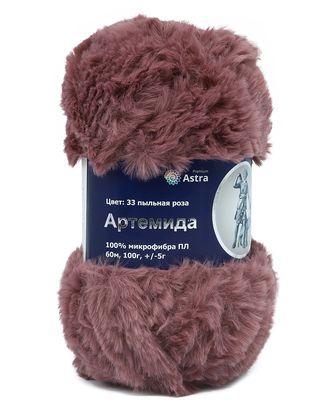 Пряжа Astra Premium 'Артемида' 100гр. 60м (100% микрофибра ПЛ) (33 пыльная роза) арт. АРС-10521-1-АРС0001184291 Пряжа Astra Premium 'Артемида' 100гр. 60м (100% микрофибра ПЛ) (33 пыльная роза) арт. АРС-10521-1-АРС0001184291