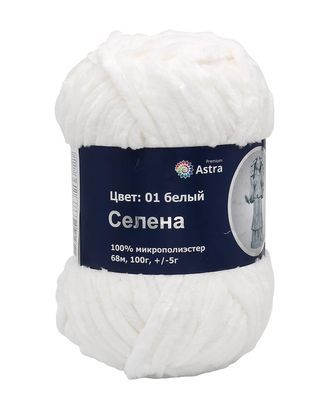 Пряжа Astra Premium 'Селена' 100гр. 68м (100% микрополиэстер) (01 белый) арт. АРС-26860-1-АРС0001184306 Пряжа Astra Premium 'Селена' 100гр. 68м (100% микрополиэстер) (01 белый) арт. АРС-26860-1-АРС0001184306