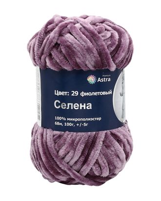 Пряжа Astra Premium 'Селена' 100гр. 68м (100% микрополиэстер) (29 фиолетовый) арт. АРС-26867-1-АРС0001184324 Пряжа Astra Premium 'Селена' 100гр. 68м (100% микрополиэстер) (29 фиолетовый) арт. АРС-26867-1-АРС0001184324
