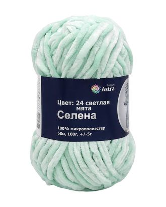 Пряжа Astra Premium 'Селена' 100гр. 68м (100% микрополиэстер) (24 светлая мята) арт. АРС-26868-1-АРС0001184329 Пряжа Astra Premium 'Селена' 100гр. 68м (100% микрополиэстер) (24 светлая мята) арт. АРС-26868-1-АРС0001184329