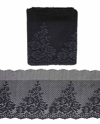 3AR059 Кружево эластичное 17,5см*13,72м (черный) арт. АРС-10838-1-АРС0001186782 3AR059 Кружево эластичное 17,5см*13,72м (черный) арт. АРС-10838-1-АРС0001186782