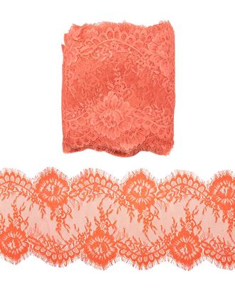 3AR063 Кружево 'шантильи' на сетке 21,5см*15м (коралловый) арт. АРС-10850-1-АРС0001186811 3AR063 Кружево 'шантильи' на сетке 21,5см*15м (коралловый) арт. АРС-10850-1-АРС0001186811