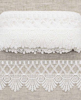 3AR203 Кружево матовое гипюр ш.10см (белый) арт. АРС-11225-1-АРС0001190232 3AR203 Кружево матовое гипюр ш.10см (белый) арт. АРС-11225-1-АРС0001190232