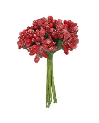 AR554 Букетик декоративных цветов, 2см (красный) арт. АРС-28812-1-АРС0001194448 AR554 Букетик декоративных цветов, 2см (красный) арт. АРС-28812-1-АРС0001194448