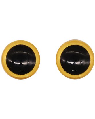 AR1063 Глазки для кукол 12мм, 10шт/упак (желтый) арт. АРС-12276-1-АРС0001194813 AR1063 Глазки для кукол 12мм, 10шт/упак (желтый) арт. АРС-12276-1-АРС0001194813